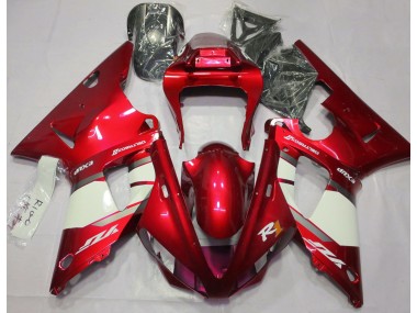 00-01 Feuerrot & Weiß R1 Verkleidung