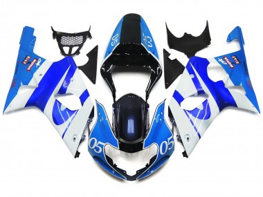 00-02 05 Glänzend Blau GSXR 1000 Verkleidung