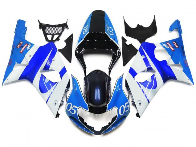 00-02 05 Glänzend Blau GSXR 1000 Verkleidung