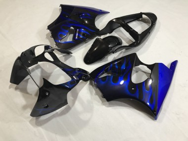 00-02 Blaues Flame-Kit ZX6R Verkleidung