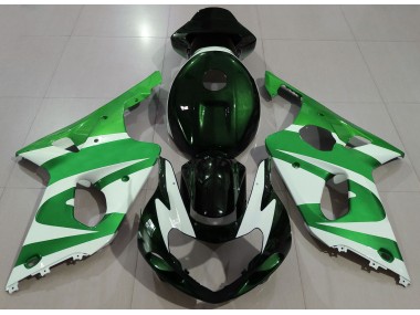 00-02 Dunkelgrün GSXR 1000 Verkleidung