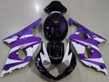 00-02 Dunkelviolett GSXR 1000 Verkleidung