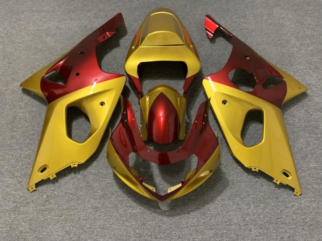 00-02 Gold & Rot GSXR 1000 Verkleidung