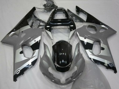 00-02 Grau-Silber OEM-Stil GSXR 1000 Verkleidung
