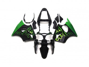 00-02 Grün Glänzend Flame Uni ZX6R Verkleidung