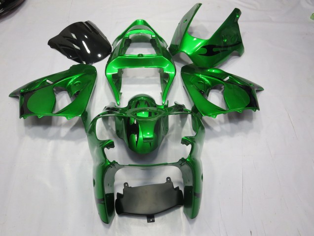 00-02 Grün ZX6R Verkleidung