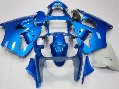 00-02 Leuchtendes Blau ZX6R Verkleidung