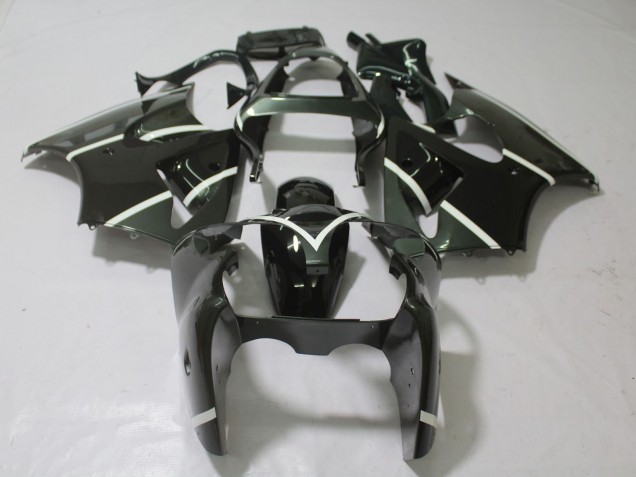 00-02 Metallic Grau & Schwarz ZX6R Verkleidung
