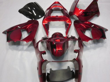 00-02 Metallic Rot ZX6R Verkleidung