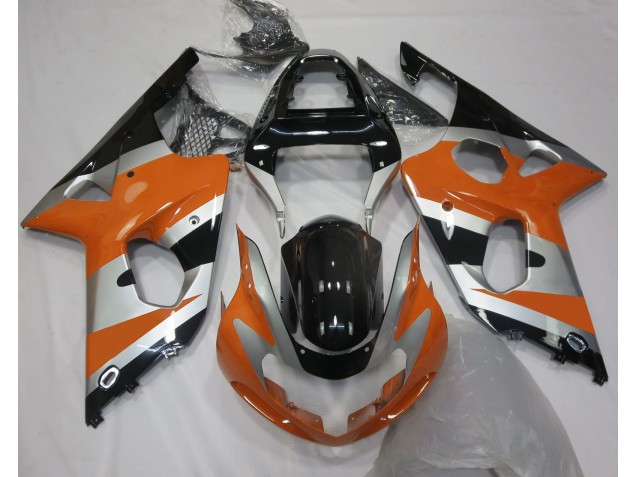 00-02 Orange Silber OEM Stil GSXR 1000 Verkleidung