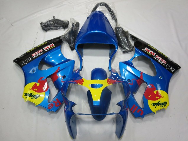 00-02 Rot Bull ZX6R Verkleidung