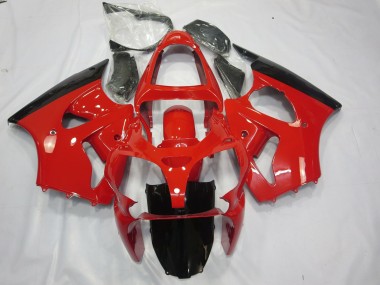 00-02 Rot & Schwarz ZX6R Verkleidung