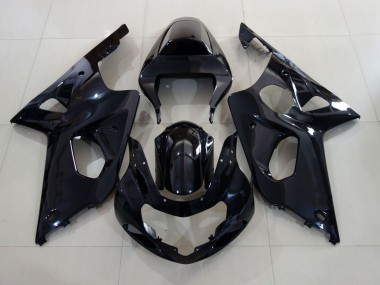00-02 Schwarz Glänzend GSXR 1000 Verkleidung