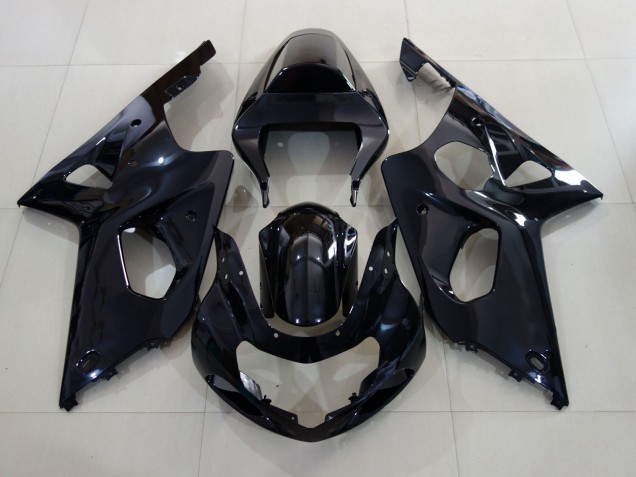 00-02 Schwarz Glänzend GSXR 1000 Verkleidung