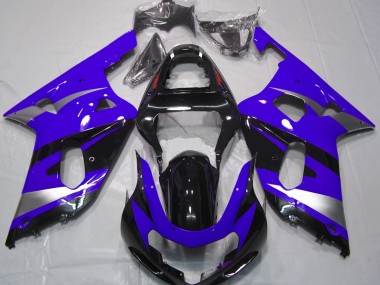 01-03 Blau OEM Stil GSXR 600-750 Verkleidung