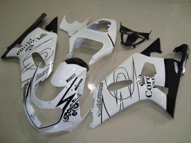 01-03 Weiß Corona GSXR 600-750 Verkleidung