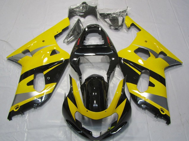01-03 Gelb OEM Stil GSXR 600-750 Verkleidung