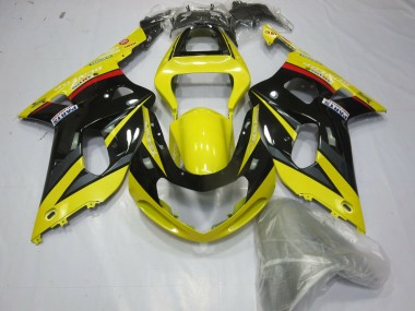 01-03 Gelb Schwarz & Grau GSXR 600-750 Verkleidung