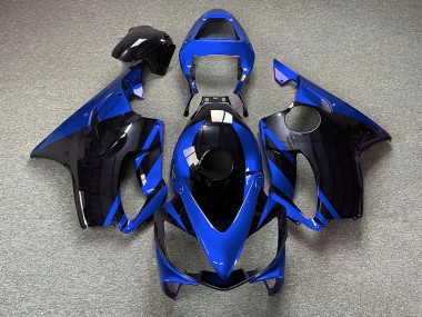 01-03 Glänzend Blau & Schwarz CBR600 F4i Verkleidung