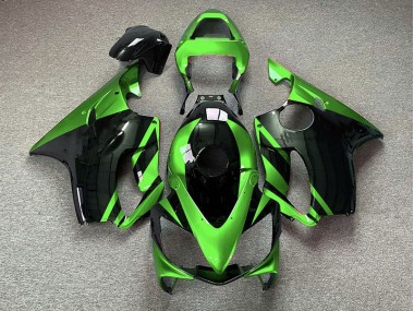 01-03 Glänzend Grün & Schwarz CBR600 F4i Verkleidung