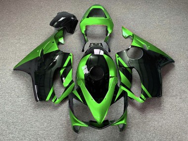 01-03 Glänzend Grün & Schwarz CBR600 F4i Verkleidung