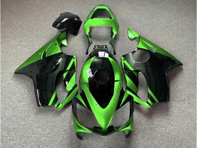 01-03 Glänzend Grün & Schwarz CBR600 F4i Verkleidung