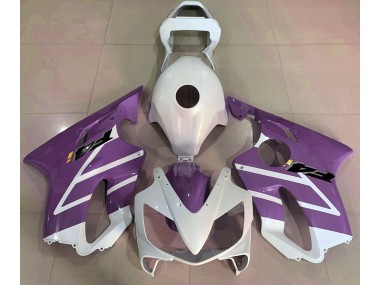 01-03 Glänzend Weiß & Lila CBR600 F4i Verkleidung