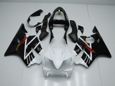 01-03 Glänzend Weiß & Schwarz CBR600 F4i Verkleidung