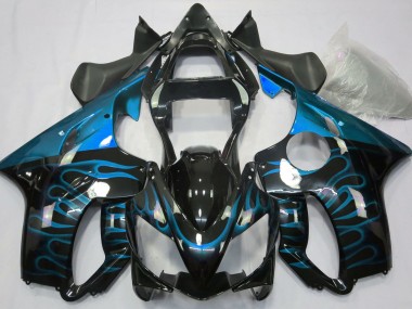 01-03 Hellblau Flamme CBR600 F4i Verkleidung
