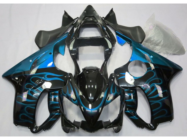 01-03 Hellblau Flamme CBR600 F4i Verkleidung