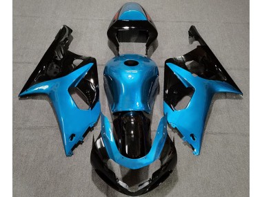 01-03 Hellblau & Schwarz Glänzend GSXR 600-750 Verkleidung