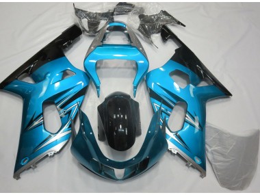 01-03 Hellblau & Silber GSXR 600-750 Verkleidung