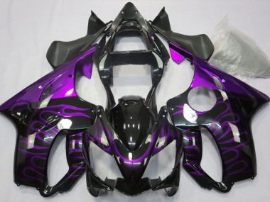 01-03 Lila Flamme CBR600 F4i Verkleidung