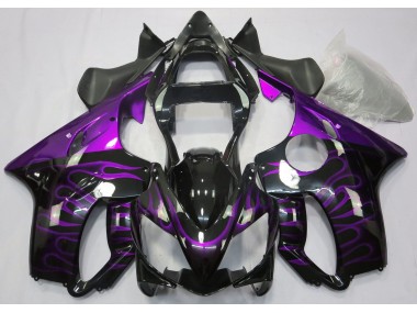 01-03 Lila Flamme CBR600 F4i Verkleidung