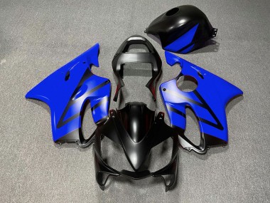 01-03 Matt Schwarz & Blau CBR600 F4i Verkleidung