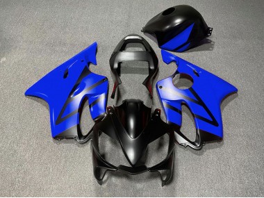 01-03 Matt Schwarz & Blau CBR600 F4i Verkleidung