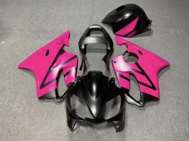 01-03 Matt Schwarz & Pink CBR600 F4i Verkleidung
