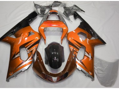 01-03 Orange & Silber GSXR 600-750 Verkleidung