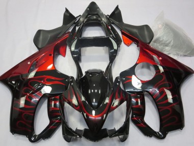 01-03 Rot Flamme CBR600 F4i Verkleidung