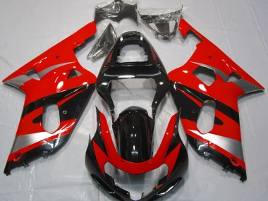 01-03 Rot OEM-Stil GSXR 600-750 Verkleidung