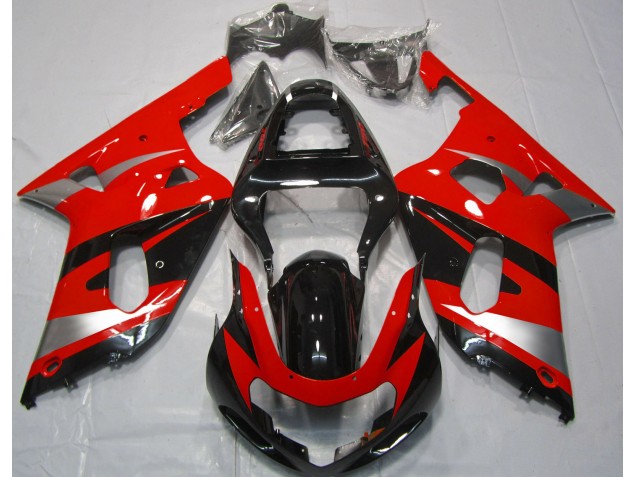 01-03 Rot OEM-Stil GSXR 600-750 Verkleidung