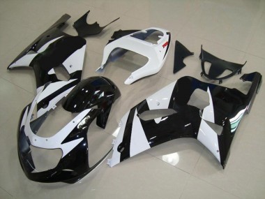 01-03 Weiß & Schwarz GSXR 600-750 Verkleidung