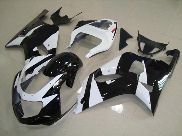 01-03 Weiß & Schwarz GSXR 600-750 Verkleidung