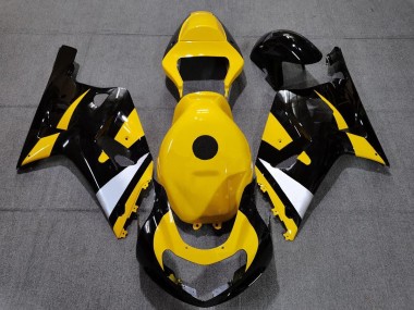 01-03 Schwarz & Gelb GSXR 600-750 Verkleidung
