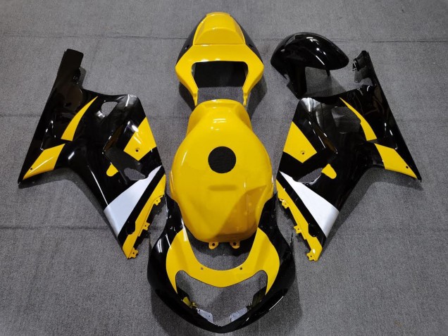 01-03 Schwarz & Gelb GSXR 600-750 Verkleidung