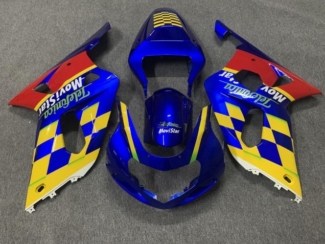 01-03 Telefonica GSXR 600-750 Verkleidung