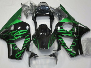 02-03 Grün Flamme CBR954RR Verkleidung