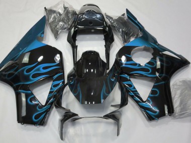 02-03 Hellblau Flamme CBR954RR Verkleidung