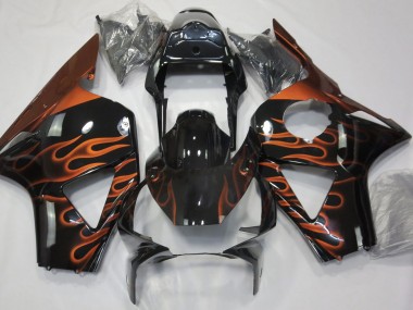 02-03 Orange Flamme CBR954RR Verkleidung