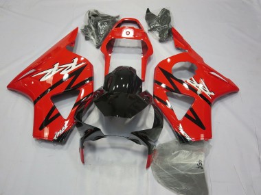 02-03 Rot & Schwarz Nr 2 CBR954RR Verkleidung